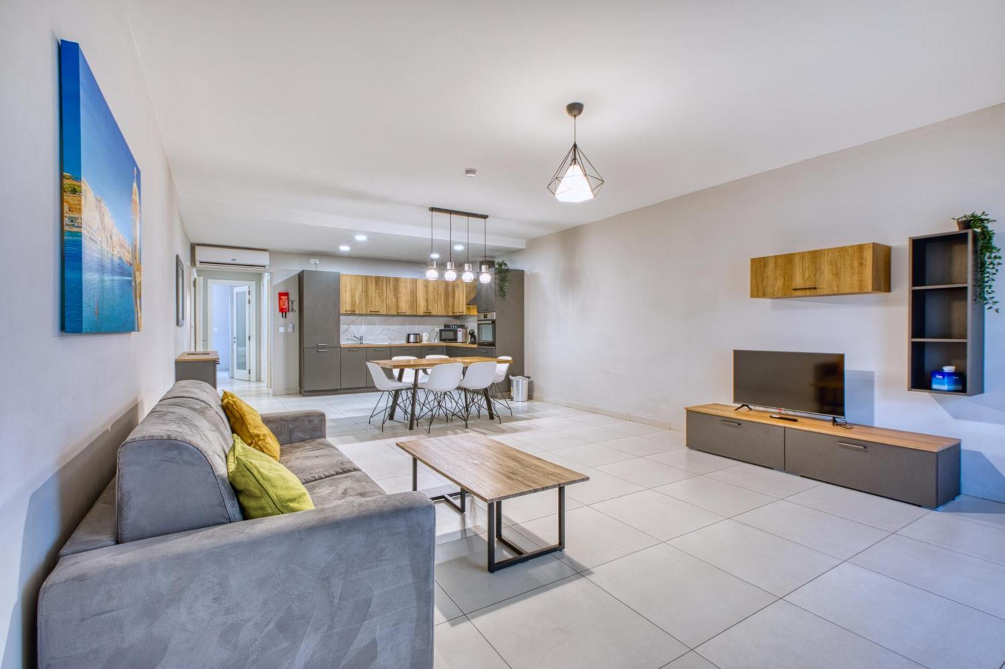 Unique Two Bedroom Apt With Huge Outdoor Area And Close To Entertainment Is-Swieqi Luaran gambar